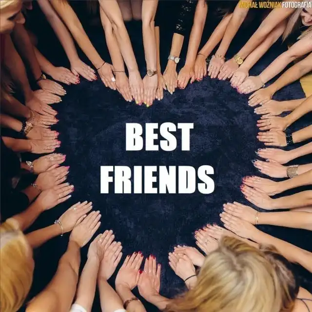cute friends group dp